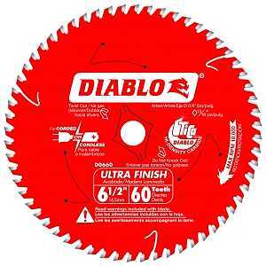 BLADE WOOD CUTTING 6-1/2X60T  