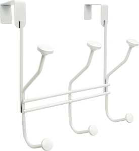 BAR HANGER OVER-THE-DOOR WHITE