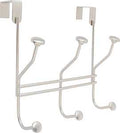 BAR HANGER OVER-THE-DOOR SLVR 