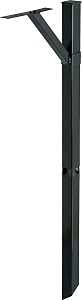 STEEL DRIVE-IN POST KIT BLACK 