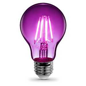 LED TRNSPT A19 PURP           