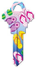 SC1-23 KEYBLANK FLIP FLOPS    