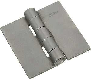 HINGE DOOR PLAIN STEEL 2-1/2IN