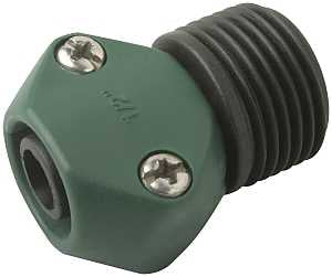 COUPLING HOSE PLSTC MALE 1/2IN