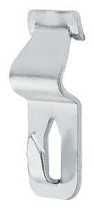 PUSH & HANG ZINC PLATED 10PC  