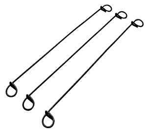 TIE BAR STEEL 17 GAUGE 5IN LG 