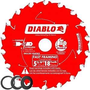 BLADE SAW FRAMING 18T 5-3/8IN 