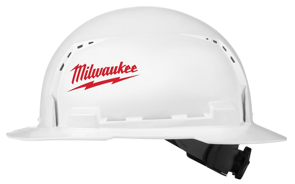 Milwaukee 48-73-1010 Hard Hat with Bolt, White