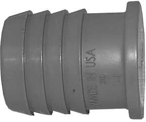 PLUG POLY BARB 1              