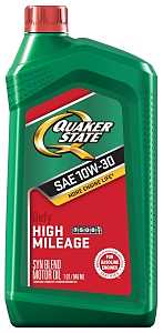 OIL MTR HGH MILEAGE 10W30 1QT 