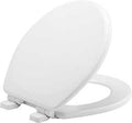SEAT TOILET MLDWOOD RND WHITE 