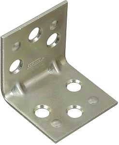 BRACE CORNER DBL WIDE 1.5IN ZN