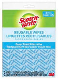 WIPES REUSABLE WET/DRY 10TIMES