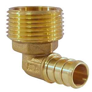 ELBOW BRASS 90DEG 1/2 X 3/4IN 