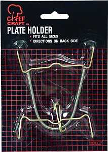 HOLDER PLATE FITS ALL SIZES   