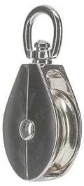 PULLEY SNGL SWIVEL EYE NIC 2IN