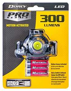 HEADLAMP MTN-SNSR W/HEAD 300LM