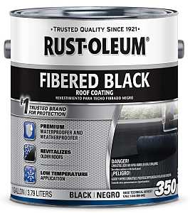 COATING ROOF FIBERED BLACK1GAL