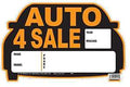 SIGN PLST AUTOFOR SLE 8.5X13IN