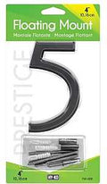 NUMBER HOUSE FLT BLK NUM 5 4IN