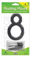 NUMBER HOUSE FLT BLK NUM 8 4IN