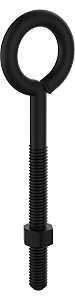 EYEBOLT STORMSHINE W/NUT 3/8X5