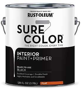 PAINT WALL FLAT BLACK GA      