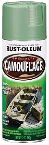 PAINT SPRAY CAMO ARMY GRN 12OZ