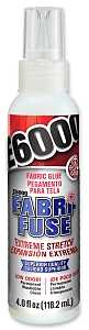 E6000 FABRI-FUSE CLR BTTL 4OZ 
