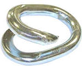LINK LAP ZINC PLTD STEEL 3/8IN