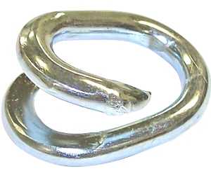 LINK LAP ZINC PLTD STEEL 3/8IN