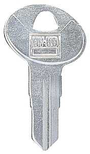 KEYBLANK LOCK BAUER BAU2      