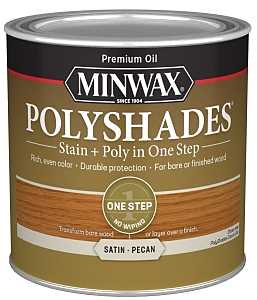STAIN FINISH WD SAT PCN 1/2PT 