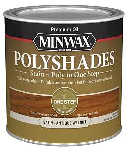 STAIN FINISH WD ANT WLNT 1/2PT