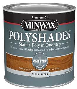 STAIN FINISH WD GLO PCN 1/2PT 