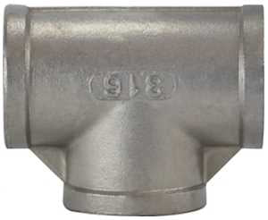 TEE STAINLESS STEEL 3/4IN     
