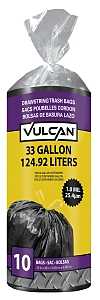 TRASH BAG DRAWSTRNG 33GAL 10CT