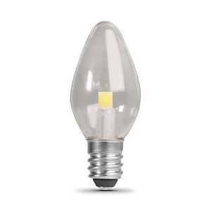 BULB LED C7 SW CLR 2700K 0.6W 
