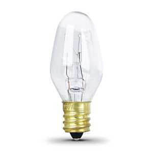BULB INCAN NIGHT CARDED CLR 4W