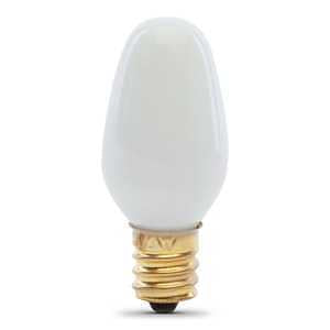 BULB INCAN NIGHT CRD SW WHT 4W
