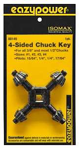 KEY CHUCK 4 SIDED             