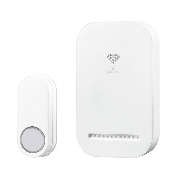 Heath Zenith 18000150 Doorbell, Wireless, White