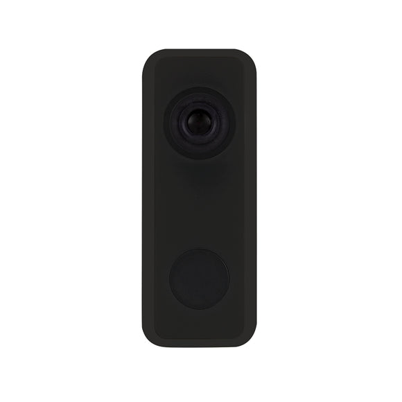 Heath Zenith 18000149 Pushbutton Doorbell, Wireless, Rectangular, Black