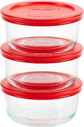 CONTAINER STORAGE SET RND GLS 