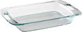 DISH BAKING OBLONG GLASS 3QT  