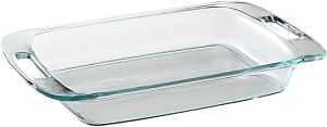 DISH BAKING OBLONG GLASS 3QT  