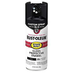 PAINT SPRY 5IN1 GLO BLACK 12OZ