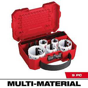 KIT HOLE SAW BI-MTL LARGE DIA 