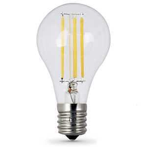 BULB LT LED E17 CLR DL 5K 75W 