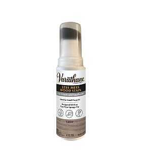 STAIN WOOD LESS MESS GRAY 4OZ 